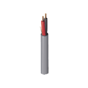 Bobina de 305 Metros (1000 Pies) de Cable / 2 x 16 AWG / Color Gris / Para Aplicaciones Multi Propósito, Seguridad, Control de Acceso, Audio.