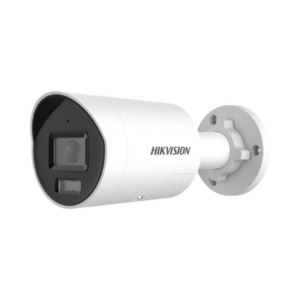 [Dual Light + ColorVu 3.0 + HikAI] Bala IP 8 Megapixel / Lente 2.8 mm / 40 mts IR + Luz Blanca / 2 Microfonos Integrados / Exterior IP67 / Estrobo Azul y Rojo / WDR 130 dB / ACUSENSE 3.0 / Metal / NEMA 4X / ACUSEEK