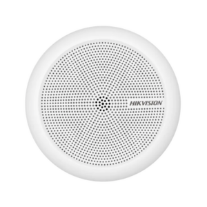 Micrófono Omnidireccional (360°) / Uso en Interior / Preamplificado para CCTV / Cancelación de Ruido Ambiental / Uso en Techo - Pared - Escritorio / Alcance de 5 Metros
