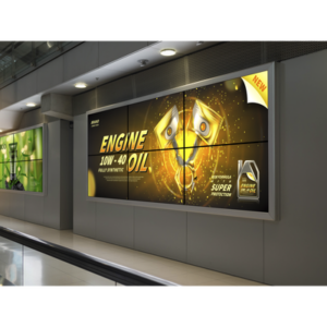Kit Videowall Comercial 3X2 / Incluye 6 Pantallas 55" / 2 Controladores de 2 Entradas HDMI / Base de Pared