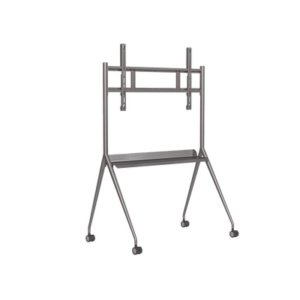 Montaje de Piso Móvil para Pantallas de 55" hasta 75" / Compatible con VESA / Incluye Soporte para la Pantalla