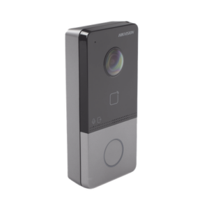 Videoportero IP 2 Megapixel / PoE Estandar / IP65 / Apertura desde Hik-connect / Soporta 1 Departamento y Hasta 6 Monitores / Soporta Tarjetas Mifare / 1 Salida Relay