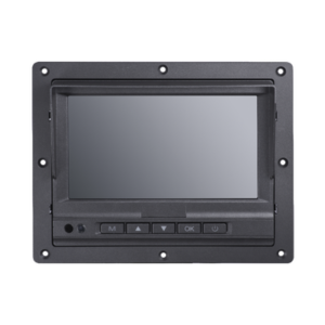 Monitor Táctil (Touch) y Botones de 7" LCD / Compatible con DVR Móvil HIKVISION / Conector Tipo Aviación