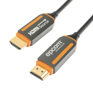 Cable HDMI de Fibra Óptica de 15 Metros (49.21 Pies) | Alta Definición | Versión 2.0 | Alta Velocidad 18Gbps | 4K@60Hz | HDCP 2.2 | Resistente a EMI y RFI