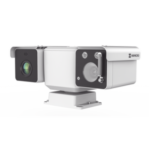 Mini Punta de Poste IP Dual / Térmica 25 mm (384 X 288) + Óptico 32X (4 Megapixel) / 800 mts IR / IP66 / Detección de Temperatura / microSD