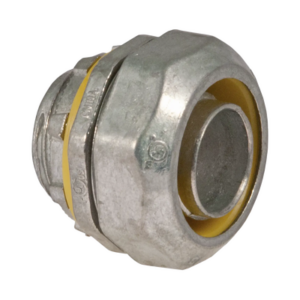 Conector recto metálico para tubería liquidtight de 2" (51 mm).