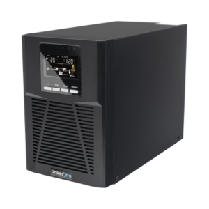 UPS 1000VA/900W Online Doble Conversión /Pantalla LCD / 3 tomas 5-15R / Regulación de Voltaje / Protección RJ45