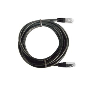 Cable de Parcheo FTP Cat5e - 0.5 Metros (1.64 Pies) - Negro