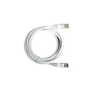 Cable de Parcheo UTP Cat5e - 2 Metros (6.56 Pies) - Blanco