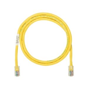 Cable de Parcheo UTP Categoría 5e, con Plug Modular en Cada Extremo - 6 Metros (19.69 Pies) - Amarillo
