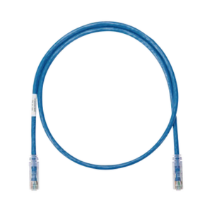 Cable de Parcheo UTP Categoría 6, con Plug Modular en Cada Extremo - 0.3 Metros (1 Pie) - Azul