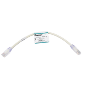 Cable de Parcheo UTP Categoría 6, con Plug Modular en Cada Extremo - 0.3 Metros (1 Pie) - Blanco