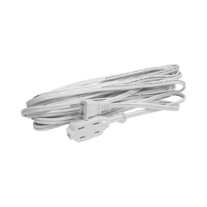 Extensión Eléctrica Doméstica de 5 metros / 127 V CA 8 A Máximo / Color Blanco.