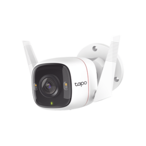Cámara IP 4 Megapixel (2K) / Lente 3.18 mm / Wi-Fi / 30 mts IR / Exterior IP66 / Audio Bidireccional / Micro SD hasta 256 GB / Compatible con Google y Alexa