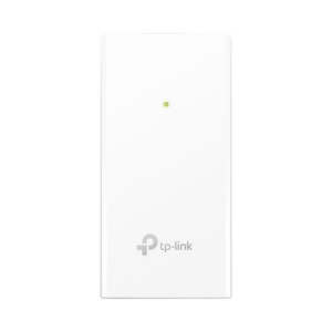 Inyector PoE Pasivo de 48V (18 Watts) / 2 puerto 10/100/1000 Mbps / Plug and Play / Montaje en Pared