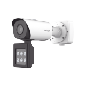 Cámara Bullet Inteligente con IA, Luz Suplementaria y Reconocimiento Vehicular para Monitoreo de Tráfico