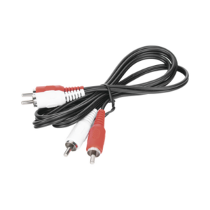 Cable RCA Macho a Macho de 1 Metro (3.28 Pies) de Longitud, para Aplicaciones de Audio y Video Optimizado para HD
