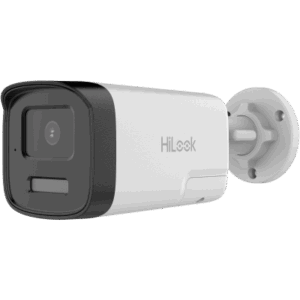 [Audio Bidireccional + Dual Light + ColorVu] Bala TURBOHD 3K (5 Megapixel) / Lente 2.8mm / 40 mts IR EXIR + 40 mts Luz Blanca / Micrófono y Bocina Integrado / Exterior IP67 / Metal / dWDR