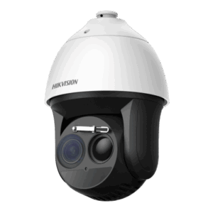PTZ IP Dual / Lente Térmico 9mm / Lente óptico 4 Megapixel / 40X Zoom / 200 mts IR / WDR 120dB / Exterior IP66 / MicroSD