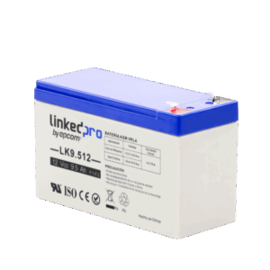 Batería 12 V / 9.5 Ah / UL / Tecnología AGM / Vida útil promedio 5 años / Para uso en equipo electrónico, Alarmas de Intrusión / Incendio/ Control de acceso / Video Vigilancia / Terminales F1 ( Incluye adaptador F