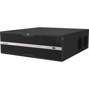 NVR 12 Megapixel (8K) / 256 canales IP / 16 Bahías de Disco Duro / 4 Puertos de Red / Soporta RAID con Hot Swap / NVR de Alto Desempeño