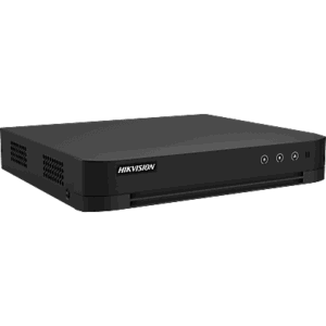 DVR 4 Canales TURBOHD + 4 Canales IP / 8 Megapixel (4K) / Audio Bidireccional / ACUSENSE / 1 Bahía de Disco Duro / Salida de Video en Full HD / H.265+
