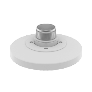 Adaptador tipo Plato necesario para montar en Pared o Techo Cámaras Hanwha serie X y P.