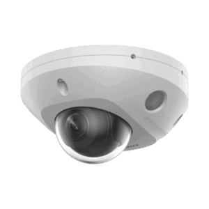 [Dual Light + 2 Micrófonos Integrados] Mini Domo IP 4 Megapixel / Lente 2.8 mm / 30 mts Luz Blanca + 30 mts IR / ACUSENSE / Exterior IP67 / IK08 / WDR 120 dB / PoE / ONVIF / MicroSD / ACUSEEK