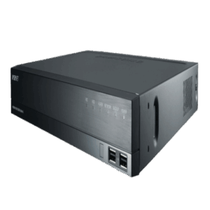 NVR 32 Megapíxel / 8 canales / 8 puertos PoE+ / H.265 & WiseStream / P2P Wisenet / Entradas y Salidas de Alarma