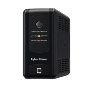 UPS de 750 VA/375 W, Topología Línea Interactiva, Entrada 120 Vca NEMA 5-15P, y 8 Salidas NEMA 5-15R, Puerto USB, Con Regulador de Voltaje (AVR)