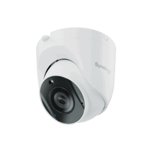 Cámara de Vigilancia TC500 | 5 Megapíxeles (2880x1620) | Lente 2.8 mm (110° H) | Visión Nocturna 30 mts | IP67 | IA para Detección de Personas y Vehículos | Compatible con Surveillance Station | Almacenamiento en mic