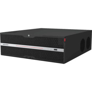 [Doble Poder de Decodificación] NVR 32 Megapixel (8K) / 64 Canales IP / AcuSense / ANPR / Conteo de Personas / Heat Map / 16 Bahías de Disco Duro / Soporta RAID con Hot Swap / 2 HDMI en 8K / RAID / Soporta POS / Alarmas I/O / Smart Search