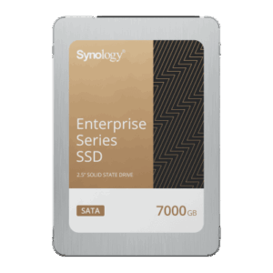SSD SATA de 2,5" Serie Enterprise | 7000 GB | Alto Rendimiento Estable | Resistencia Empresarial | Protección de Datos Integral | Análisis de Vida Útil | Compatibilidad con Synology DSM | Garantía de 3 Años.